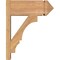 Ekena Millwork Balboa Smooth Arts and Crafts Outlooker, Western Red Cedar, 7 1/2"W x 18"D x 22"H OUT08X18X22BOA03SWR - alternate 2